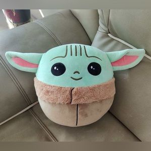 New Star Wars The Mandalorian The Child Baby Yoda 10” Squishmallow Plush NWT